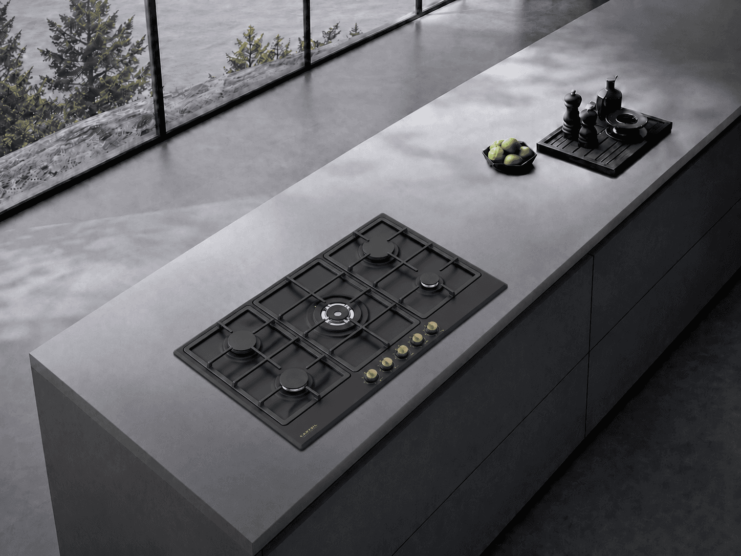 Carysil Rustic Classic Gas Hob 90 cm