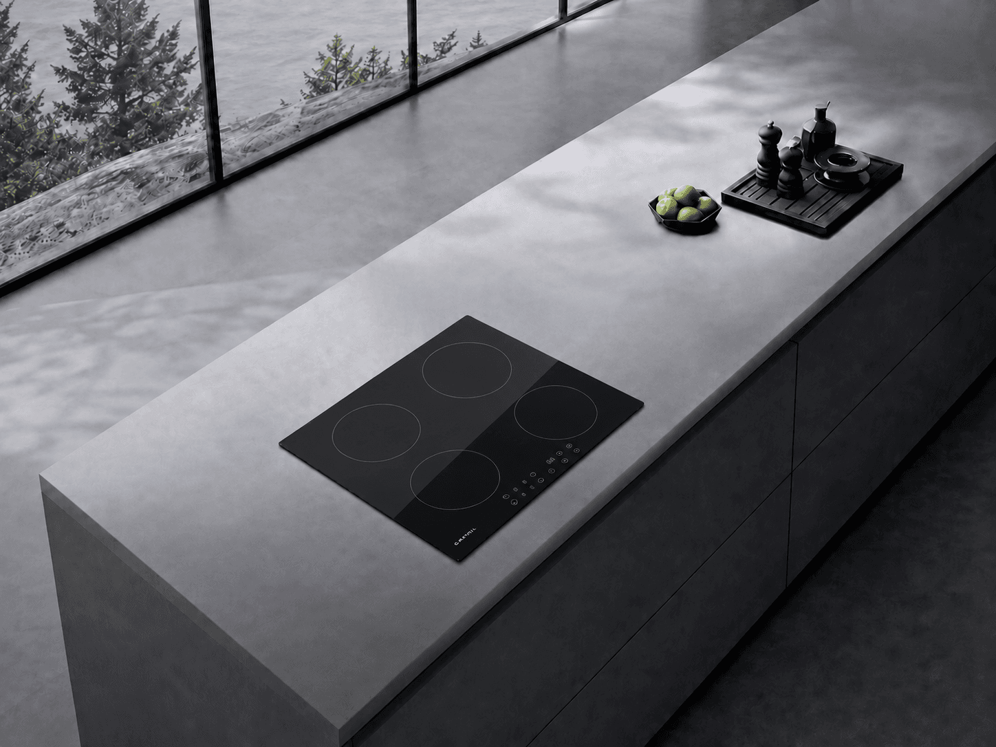 Carysil Vitroceramic Electric Hob 60 cm