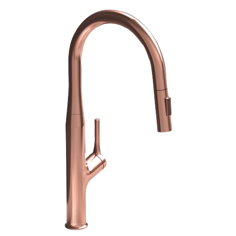 Carysil 560 FE Waltz kitchen Sink With Rose Gold Accessories