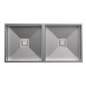 Micro Radius R10 Double Bowl 34x17x8