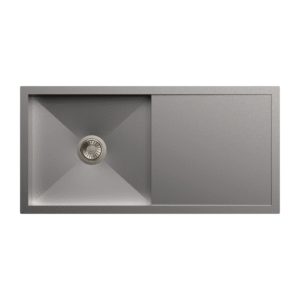Carysil Quadro Single Bowl with Drainer 40x20x8