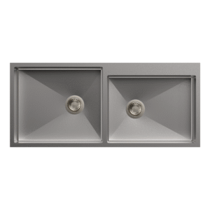 Carysil Quadro Single Bowl with Drainer 45x20x9