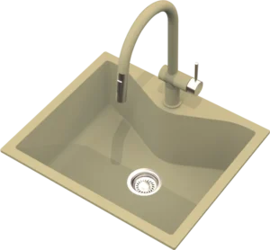 Carysil 2420 Largo Single Bowl Kitchen Sink