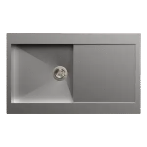 Carysil Rege Single Bowl With Drainer 34x20x8