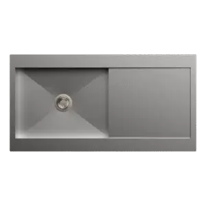 Carysil Rege Single Bowl With Drainer 40x20x8