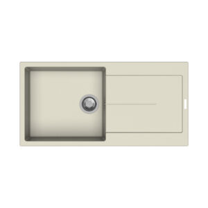 Carysil D100L Enigma Single Bowl with Drainer Kitchen sink