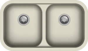 Carysil Under Mount N200 Jumbo Double Bowl Kitchen Sink