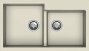 Carysil N200 Tip Toe Double Bowl Kitchen Sink