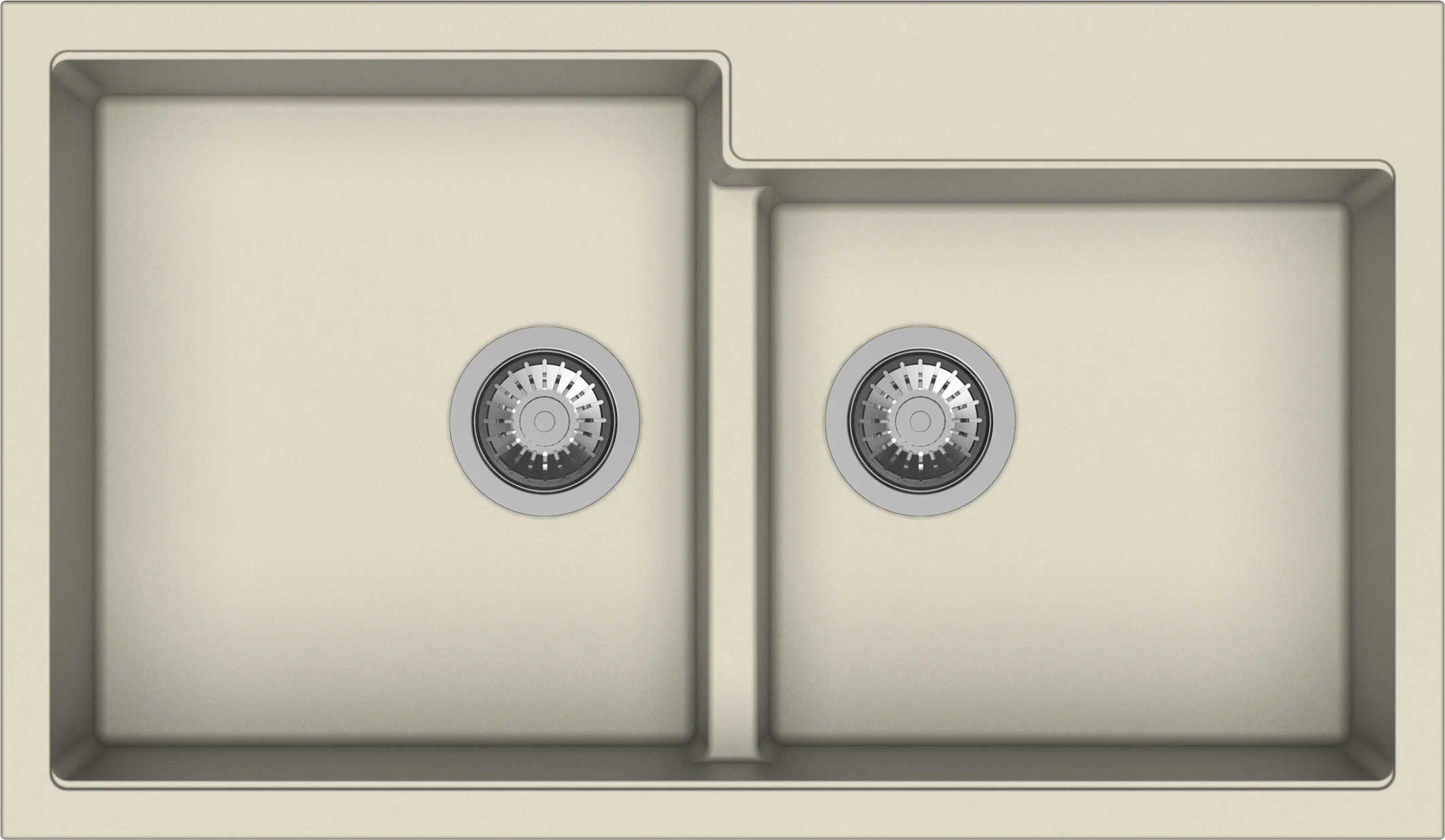Carysil N200 Tip Toe Double Bowl Kitchen Sink