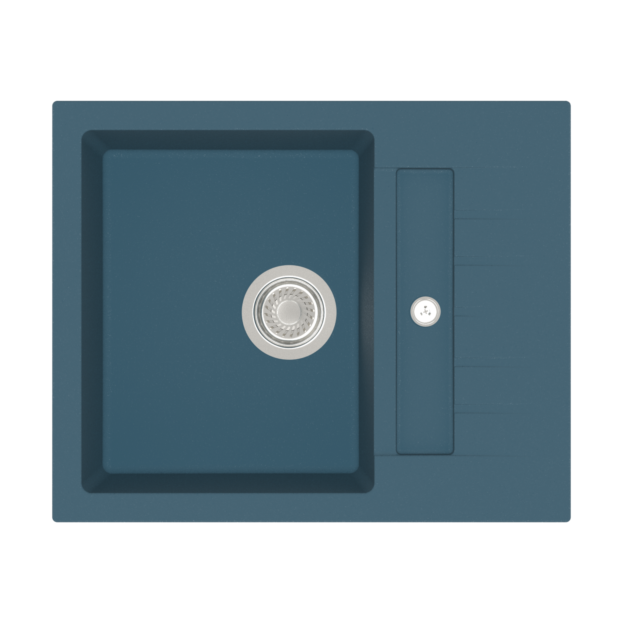 Carysil D100N Tip Toe Single Bowl with Drainer Kitchen sink