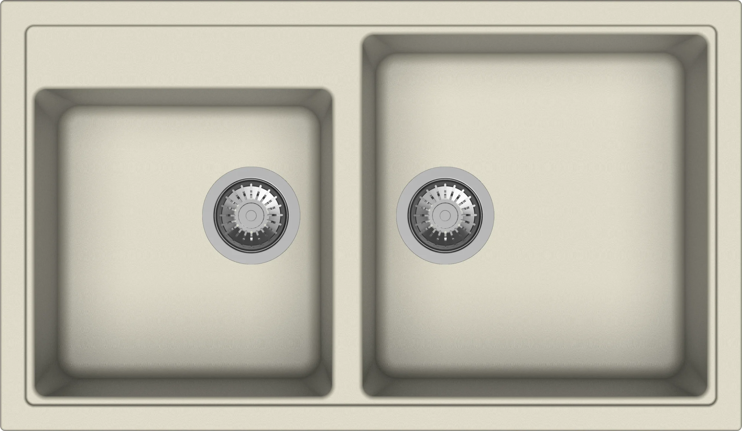 Carysil N200 Vivaldi Double Bowl Kitchen Sink