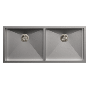 Carysil Quadro Double Bowl 45x20x9
