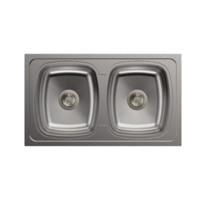 Carysil Elegance Double Bowl 34x20x9