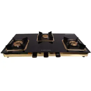 PVD Cooktop Yellow Gold 3 Br