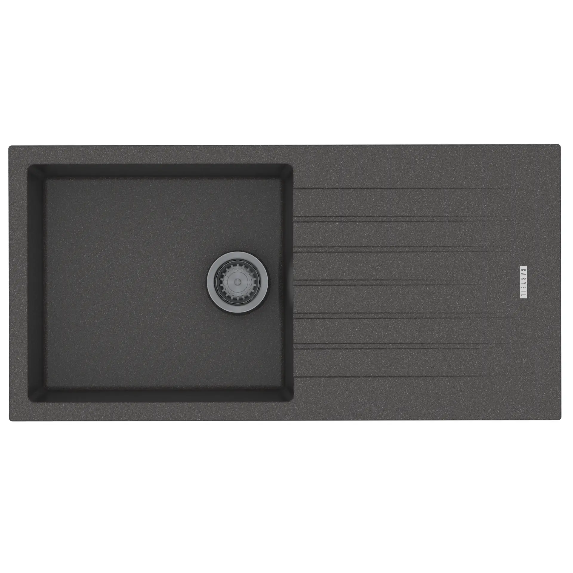 Carysil D100L Tip Toe Single Bowl with Drainer Kitchen sink